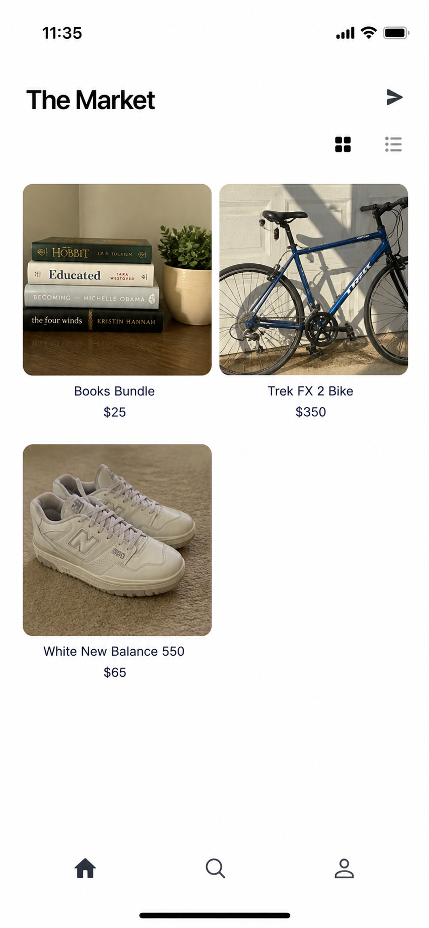 The Market items